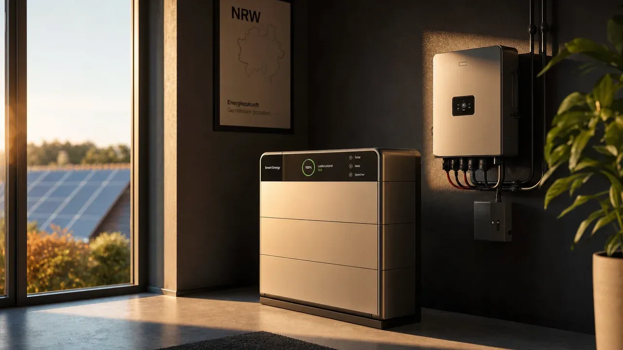 Maximale Energieautonomie in NRW: Die Kombination von PV-Anlagen mit intelligenten Batteriespeichern zur Senkung der Stromkosten 2026